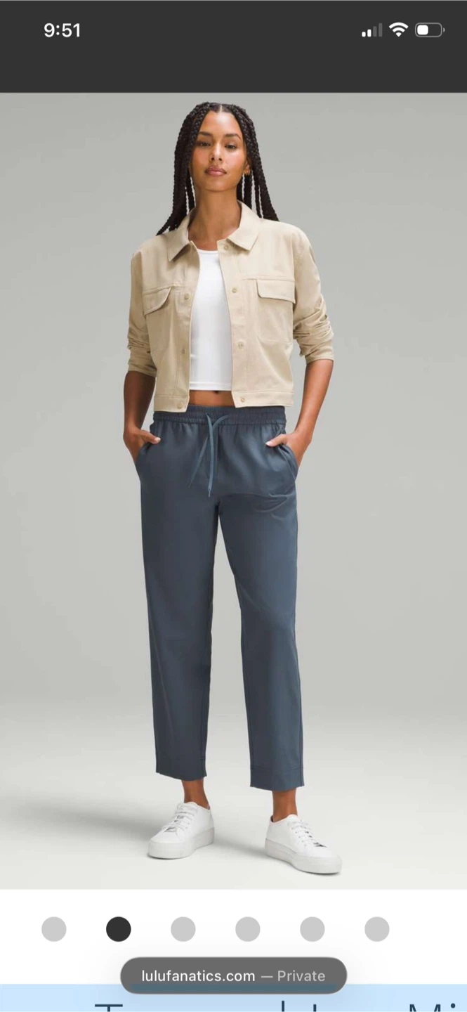 Lululemon Tapered-Leg Mid-Rise Pant size XL NWOT - photo 2