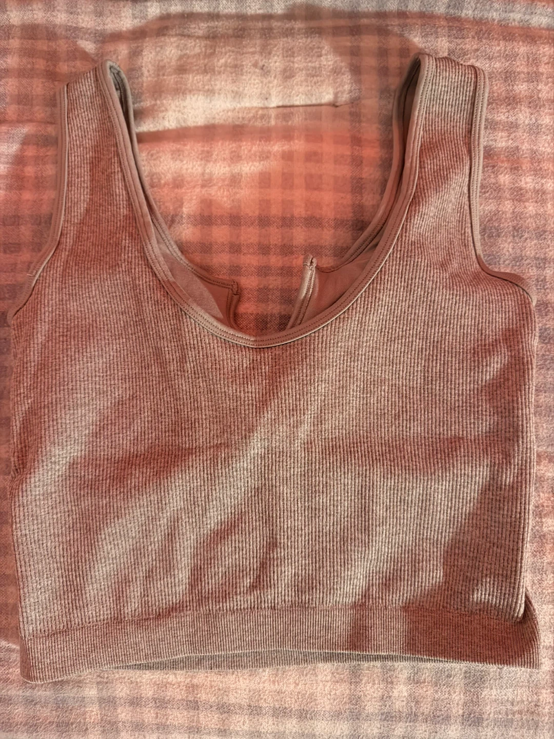 Ribbed Crop Tank Top - photo 2