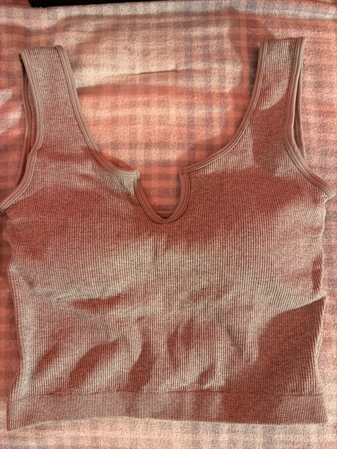 Ribbed Crop Tank Top