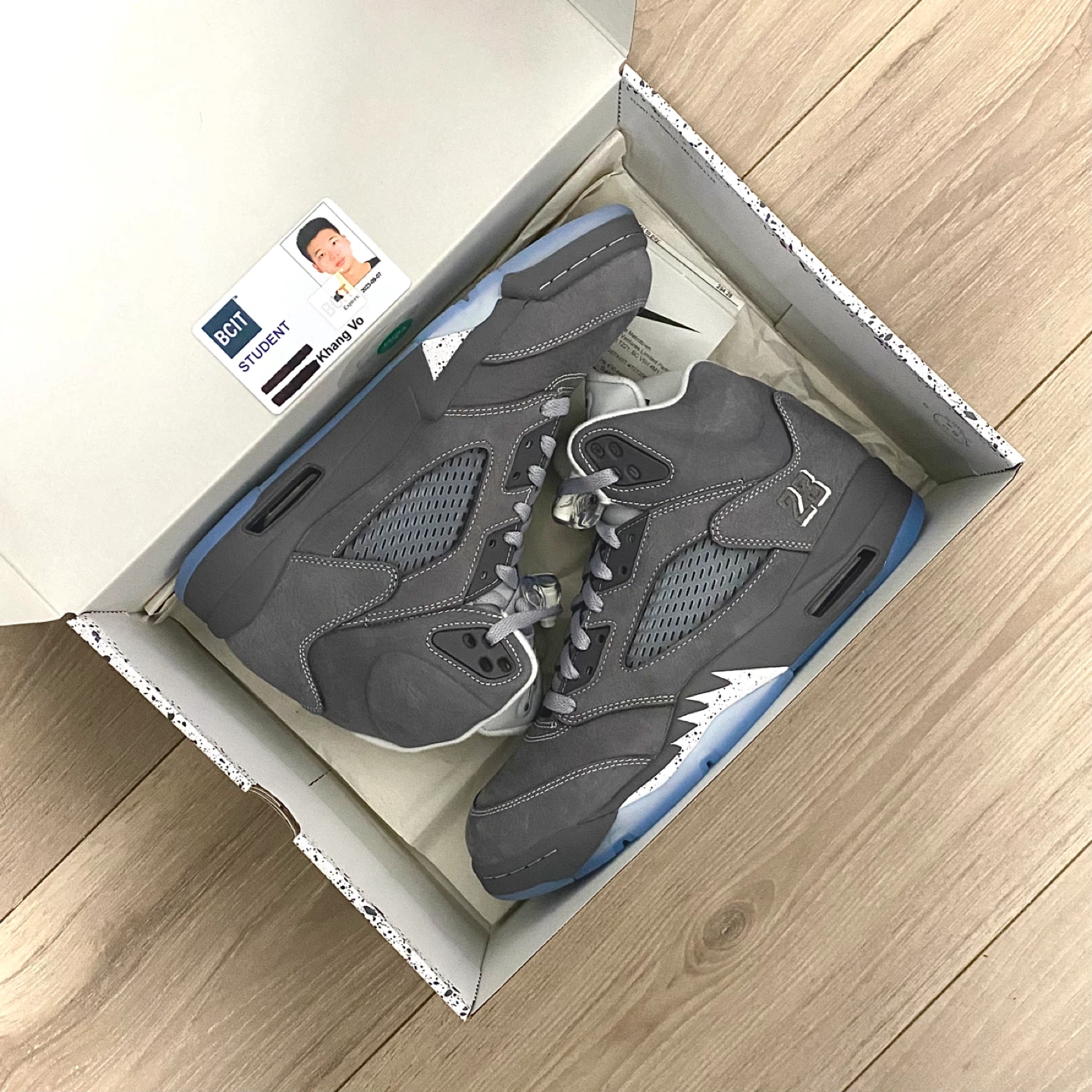 Jordan 5 Wolf Grey (2026) - Multiple Sizes
