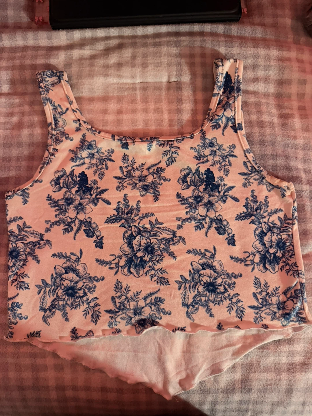 SHEIN Girls Size 10Y Floral Tank Top - photo 2