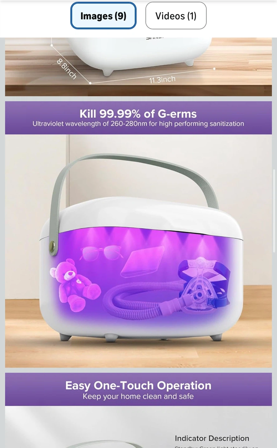 SANSI UV Sterilizer Box - 5.1L Capacity - photo 3