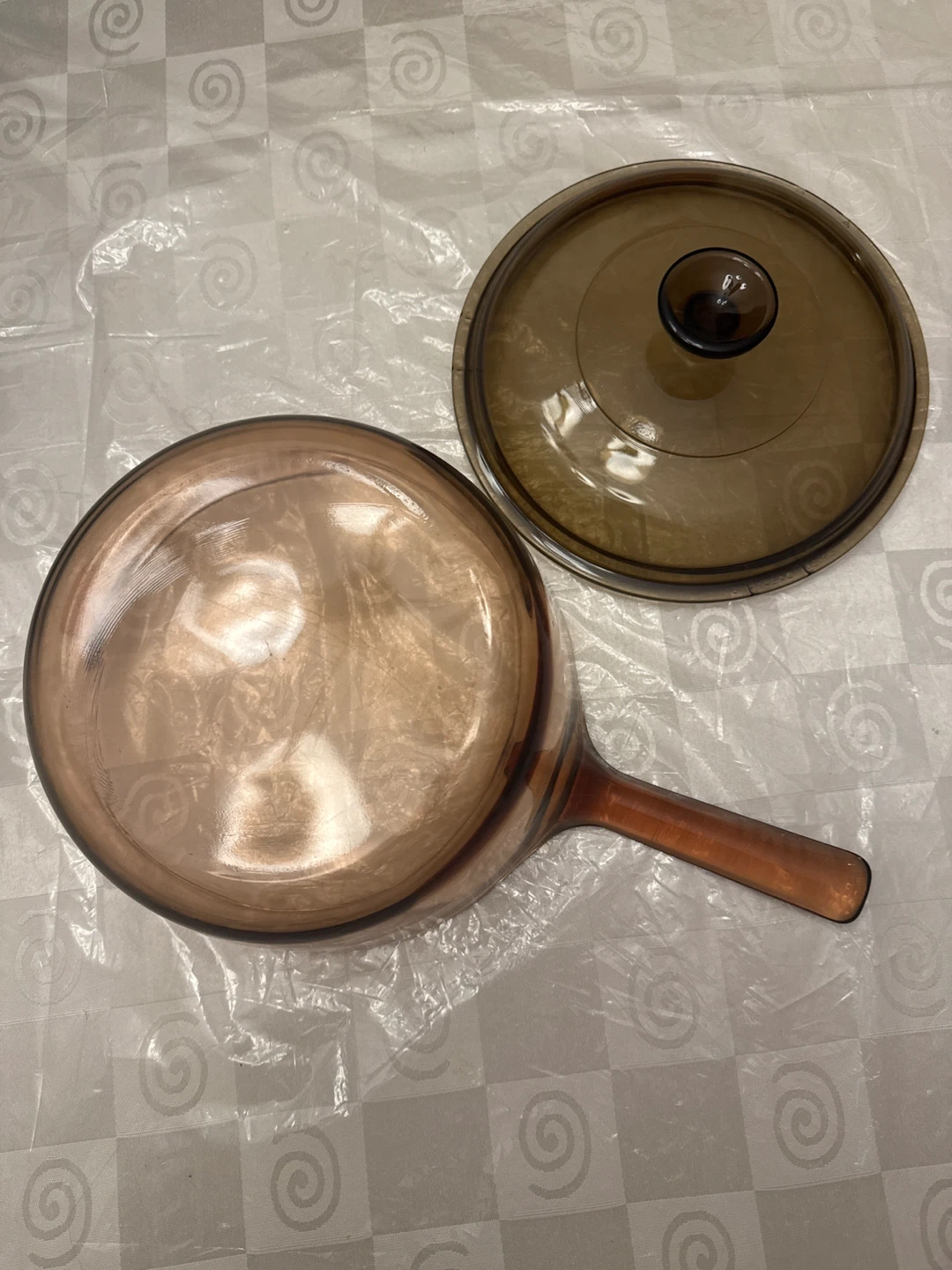 Pyrex Visions Amber Glass Saucepan with Lid - photo 4