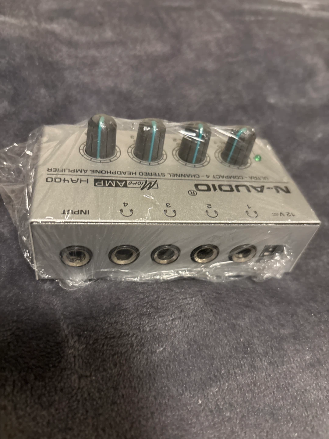 N-AUDIO HA400 Ultra-Compact 4-Channel Stereo Headphone Amplifier - photo 2