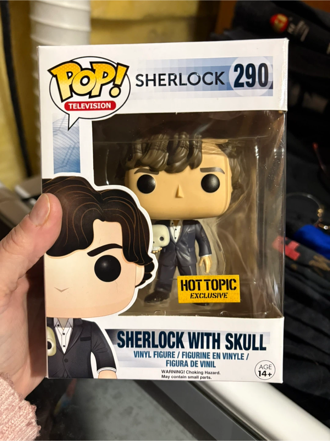 Funko Sherlock with Skull HT Exclusive Vaulted