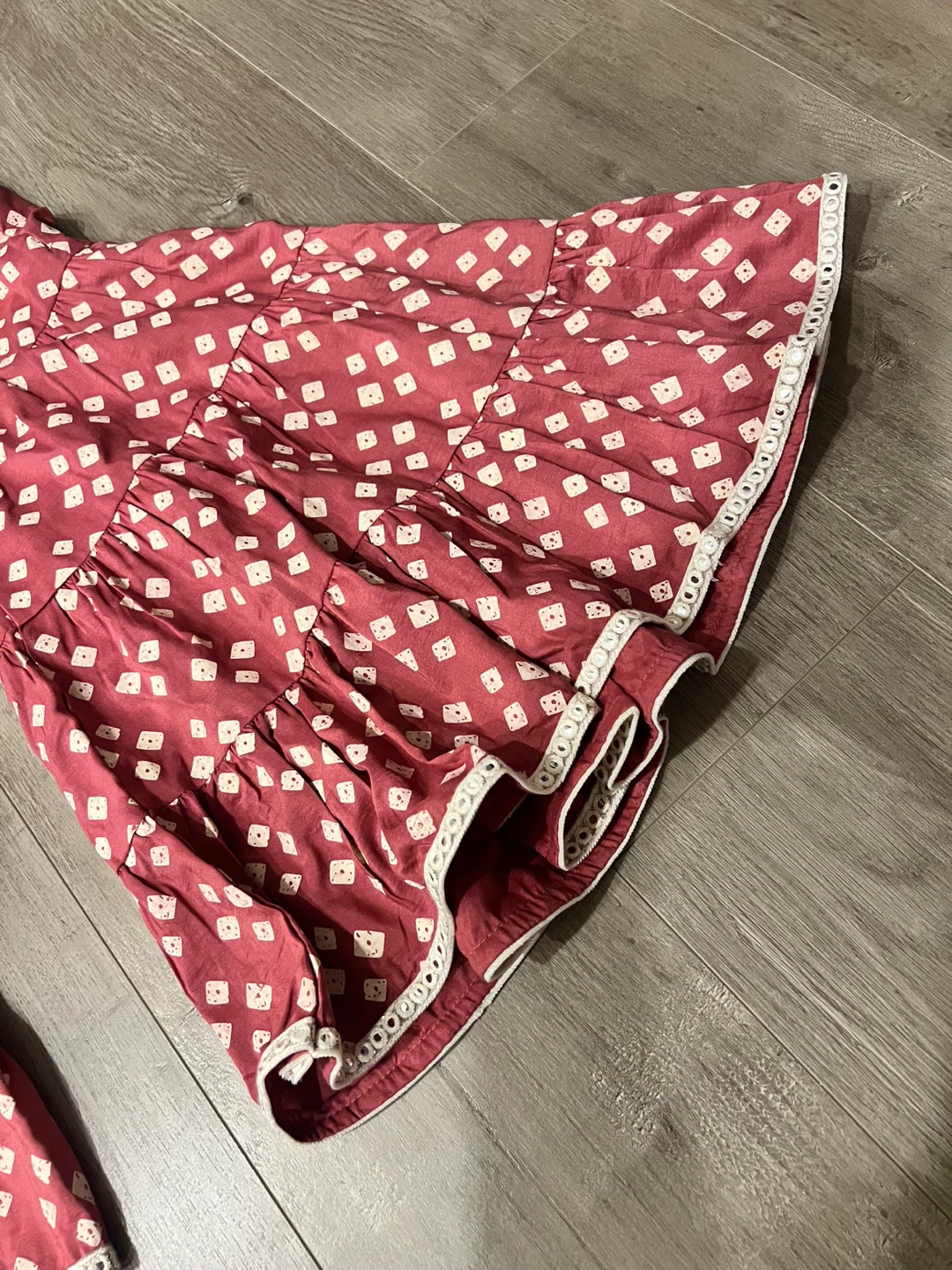 Boho Tiered Palazzo Pants Girls 5/6/7 Years - photo 3