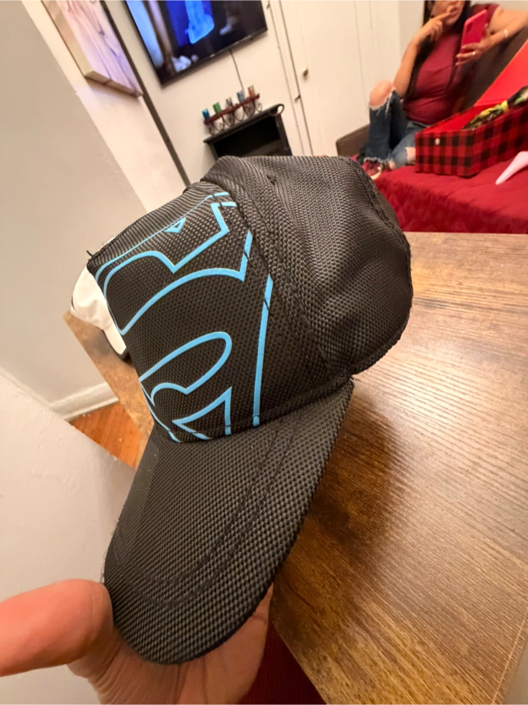 Superman Youth OSFM Baseball Cap - photo 2