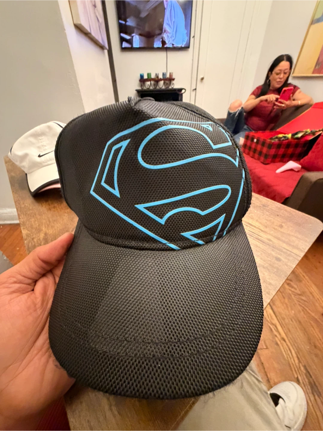 Superman Youth OSFM Baseball Cap - photo 3