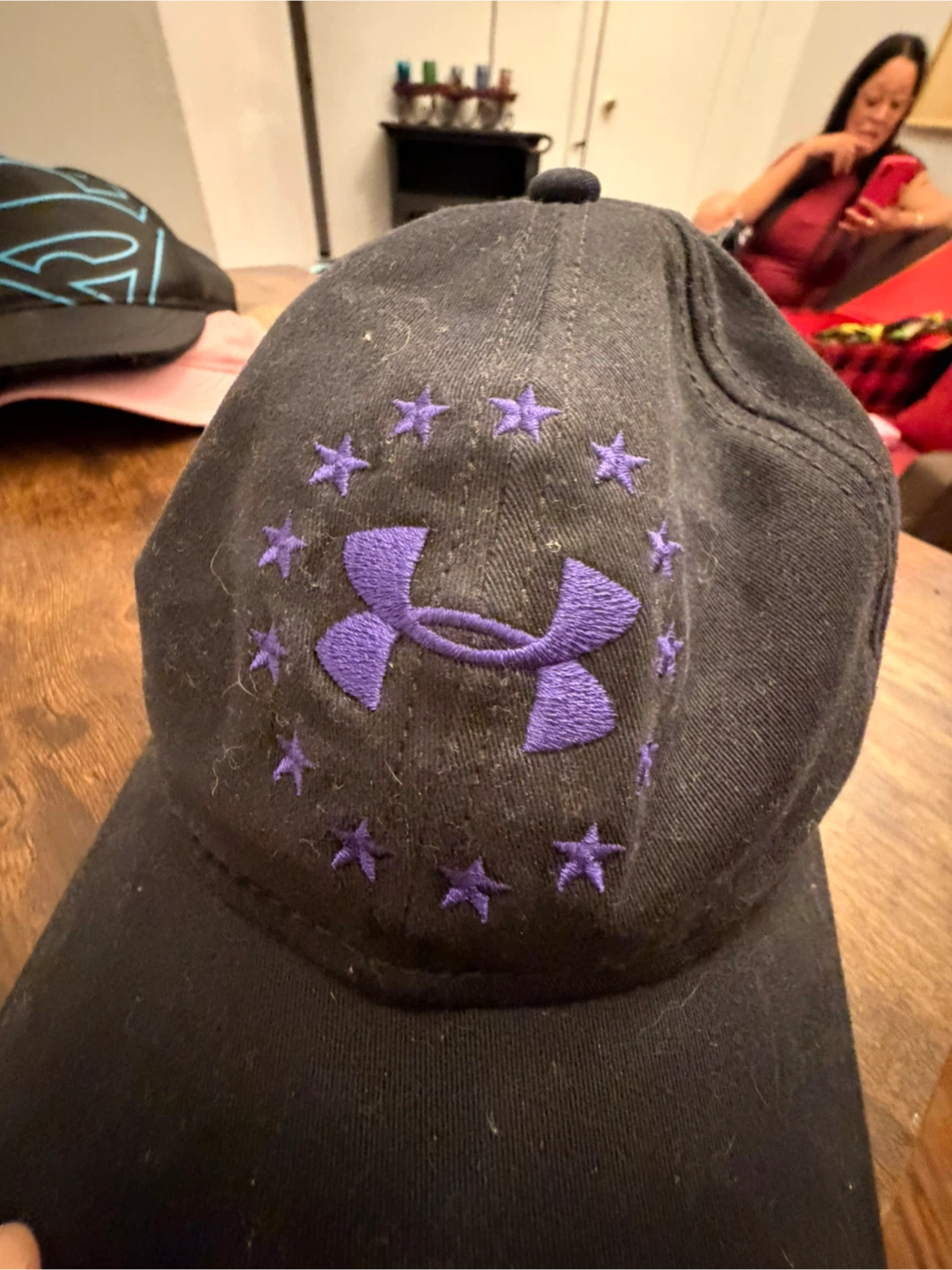 Under Armour Black Baseball Cap OSFA