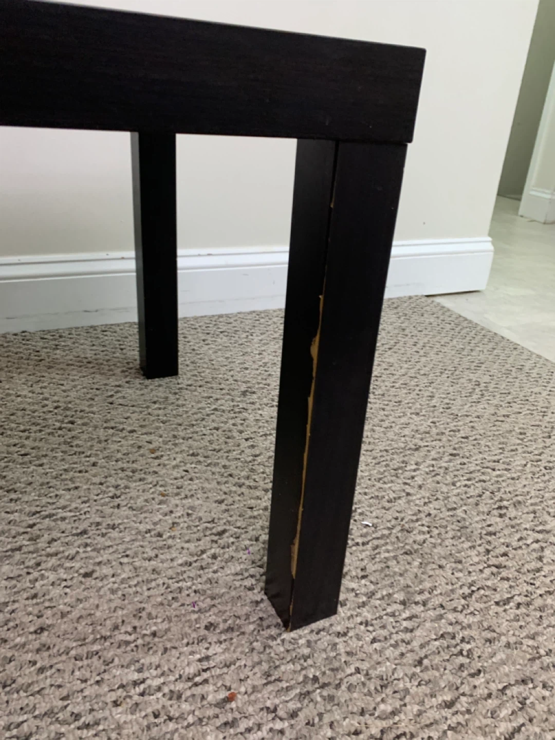 Coffee Table - Black Wood - Furniture / Tables - photo 5