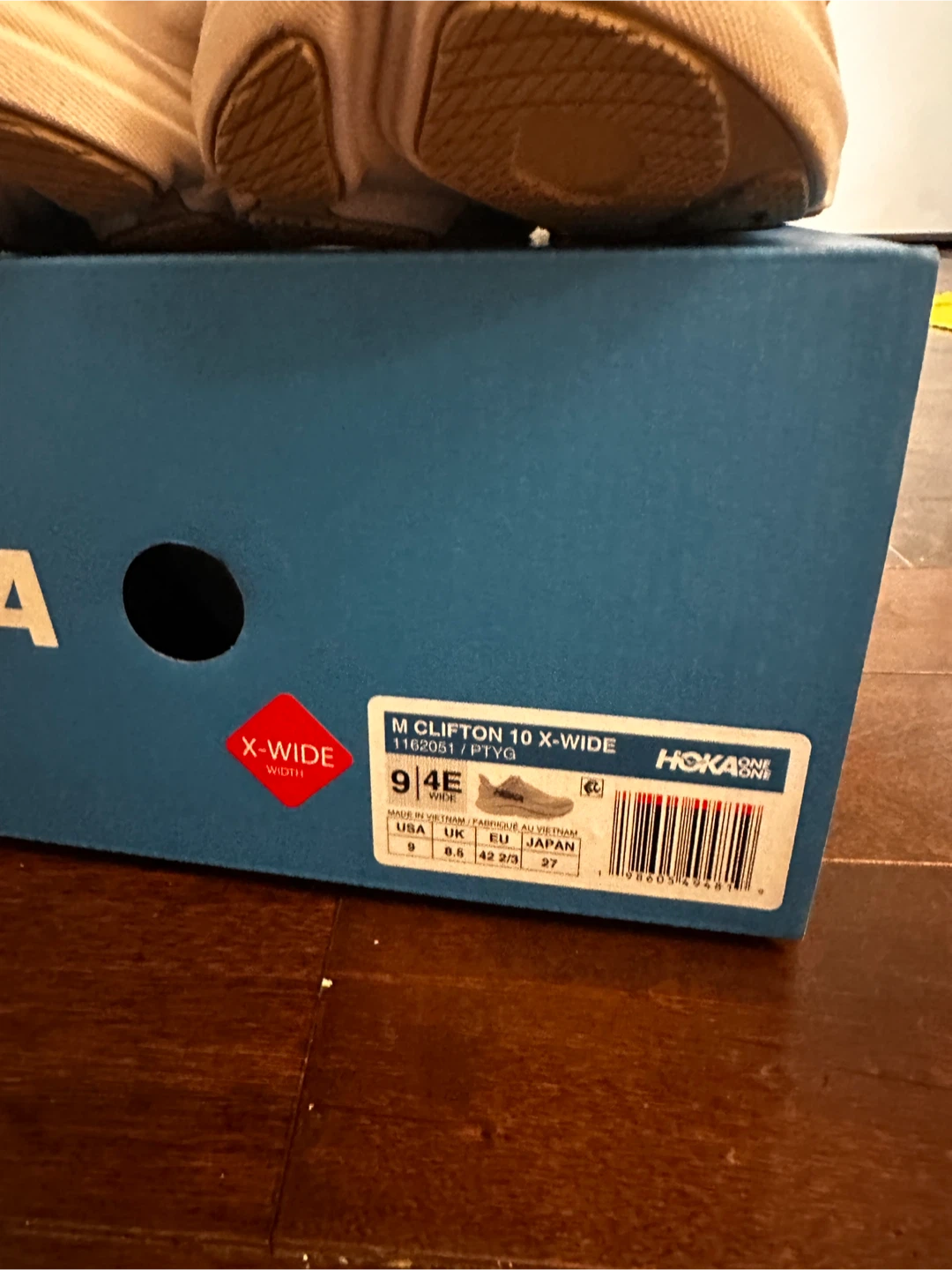 Brand new Hoka Clifton 10 X-Wide Running Shoes - Size US9 - photo 2