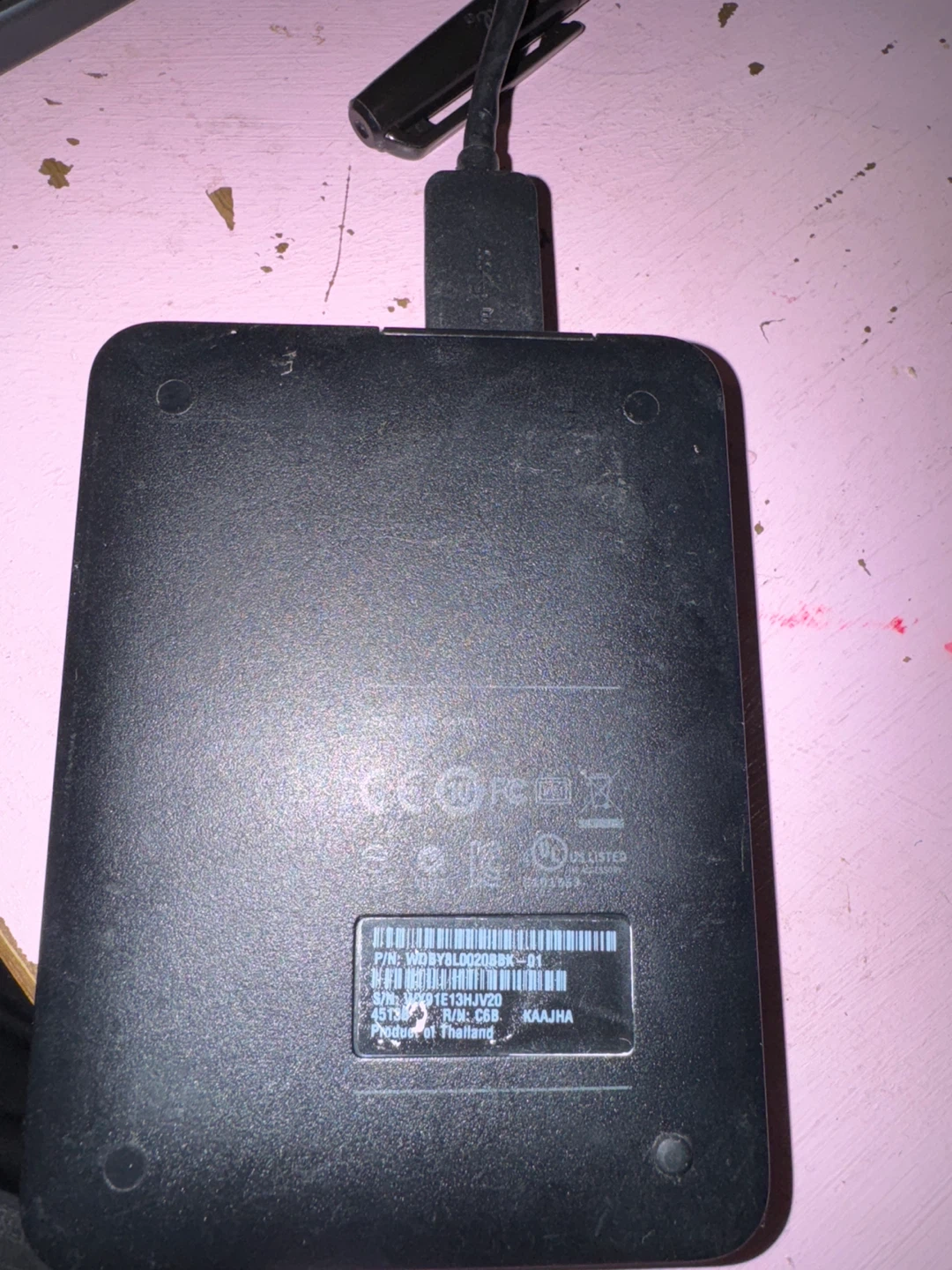 WD My Passport External Hard Drive 2T
