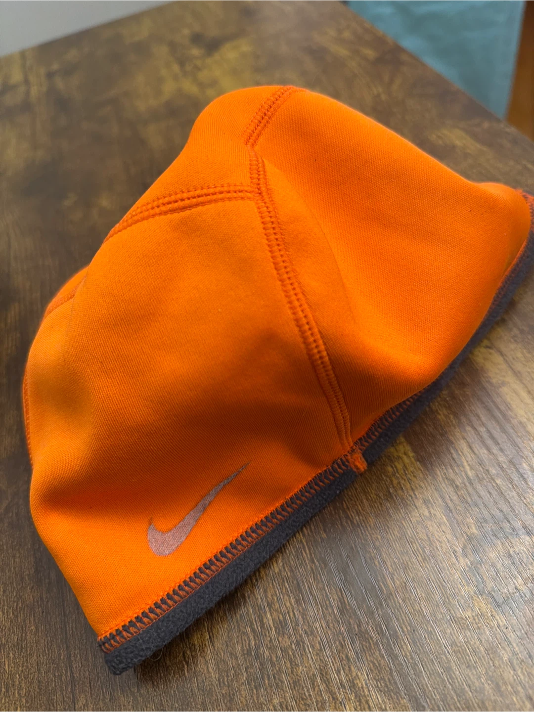 Nike Orange Fleece Beanie Hat - photo 4