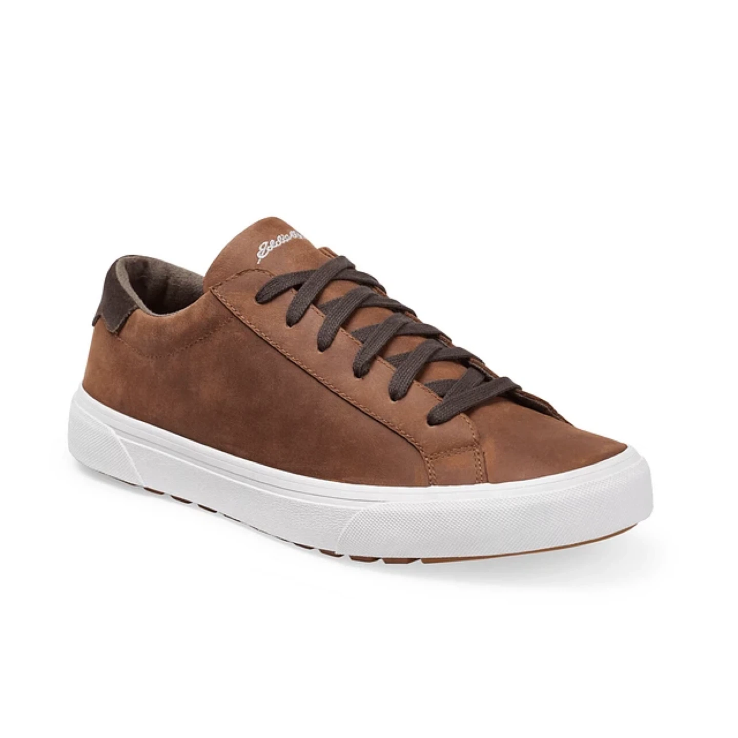 Eddie Bauer M. Haller Leather Sneakers - Men's Cognac - Size 8