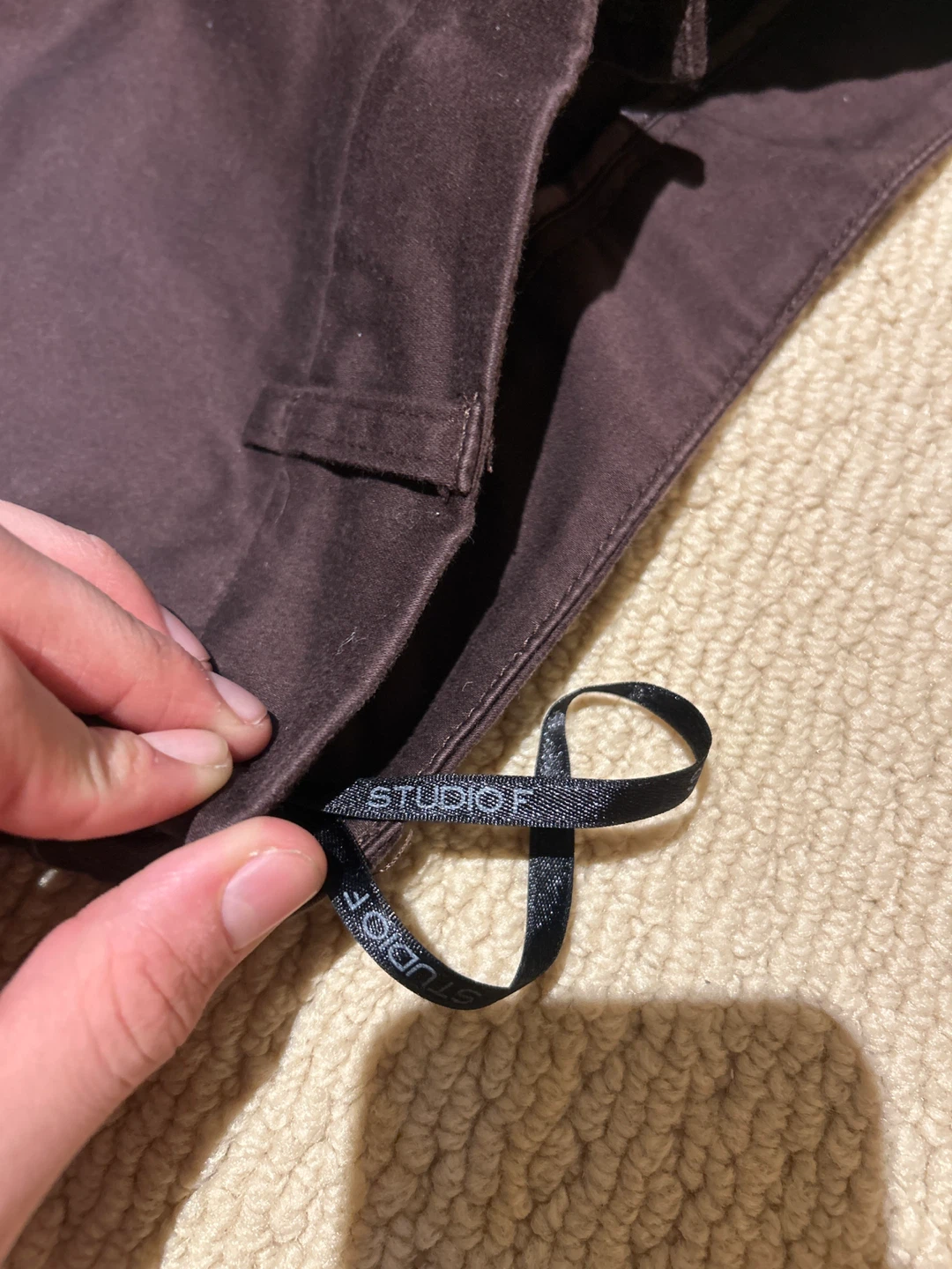 Studio F Brown Chinos - photo 3