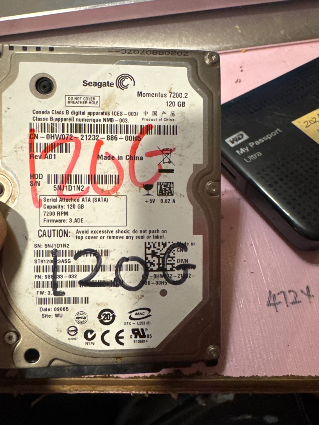 Seagate Momentus 7200.2 120 GB Hard Drive