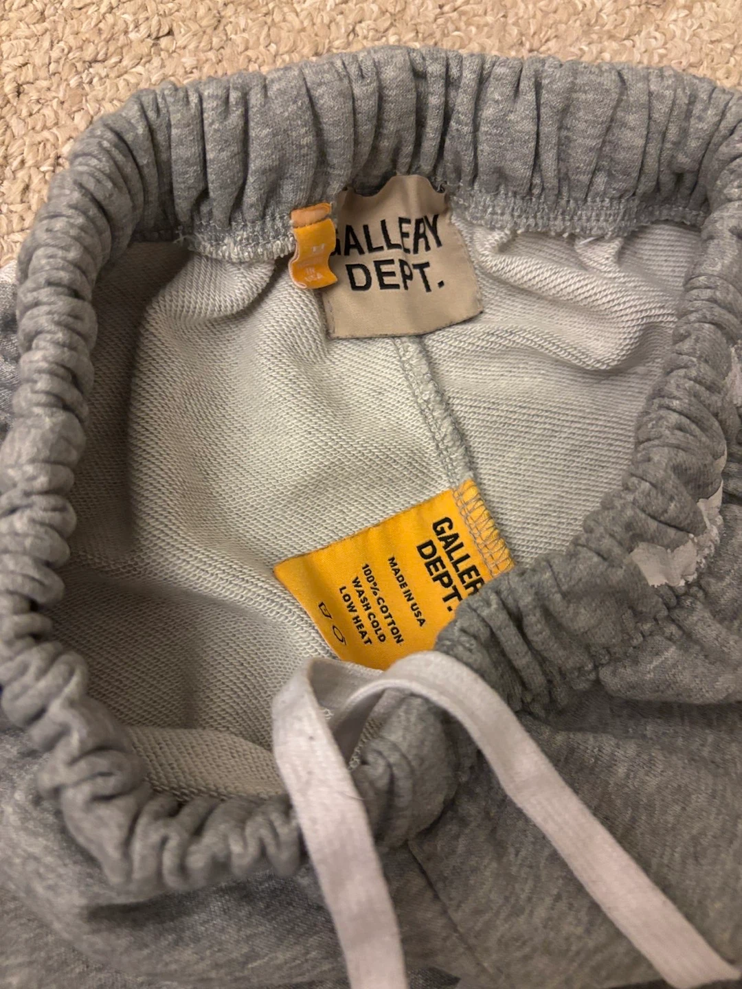 Gallery Dept. Grey Painted Sweatpants
