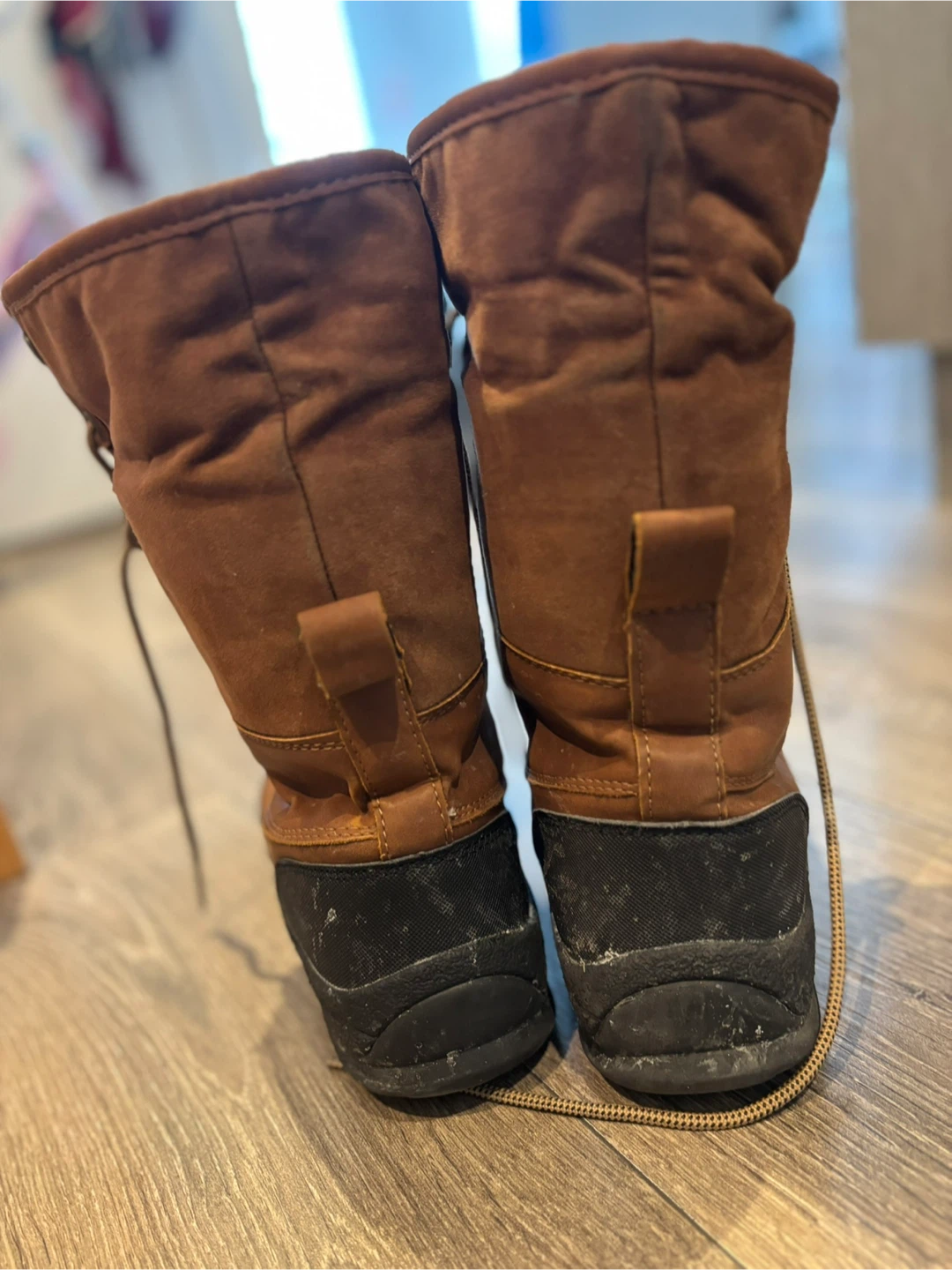 Brown Fur-Lined Winter Boots - photo 3