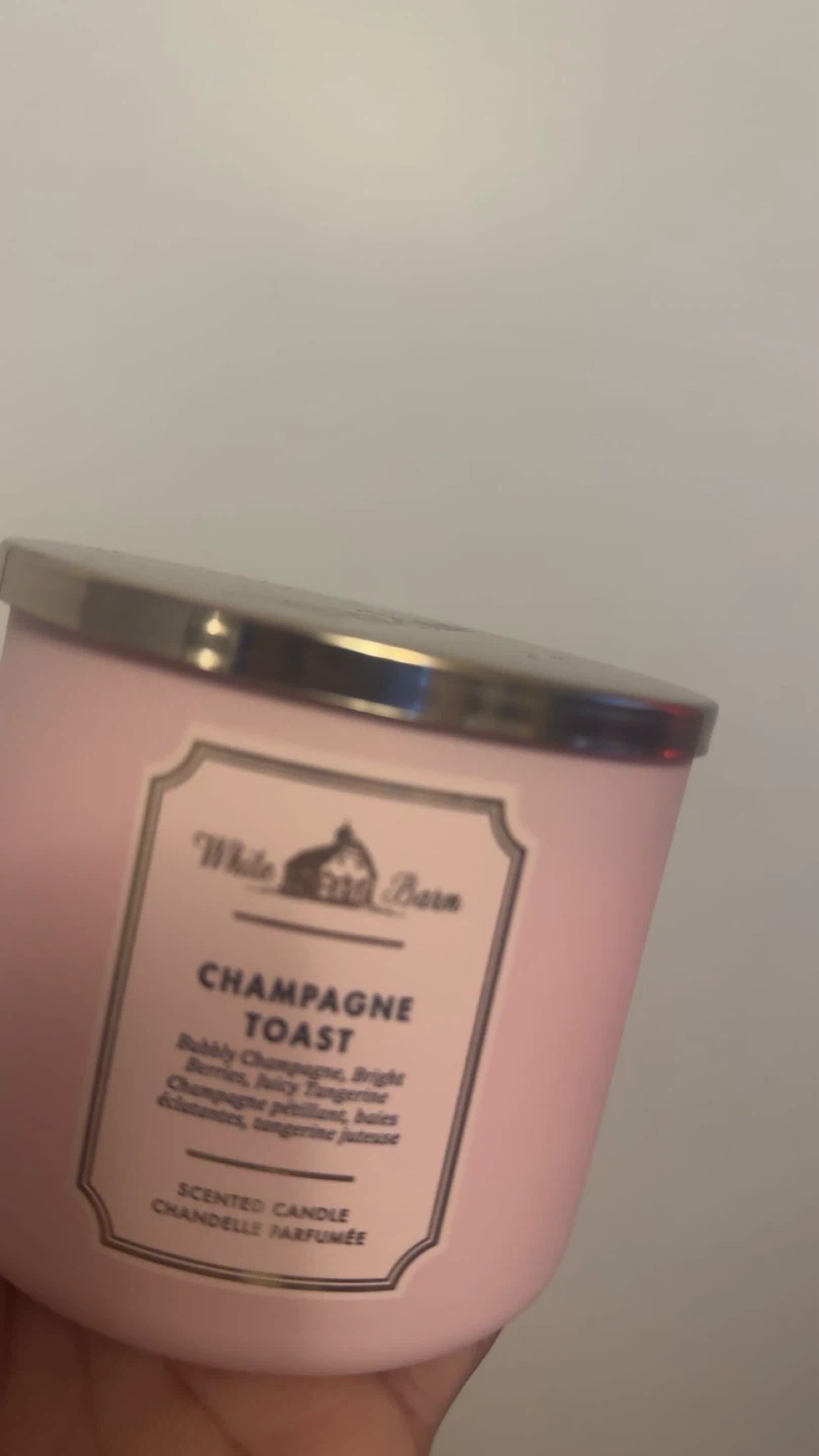 Bath & Body Works Champagne Toast Scented Candle