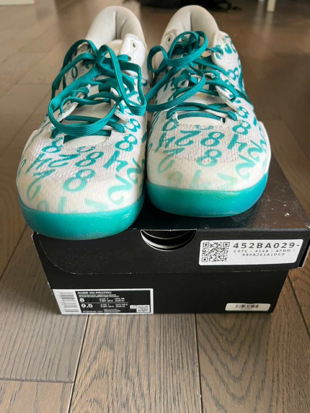 Nike Kobe 8 Radiant Emerald Size 8