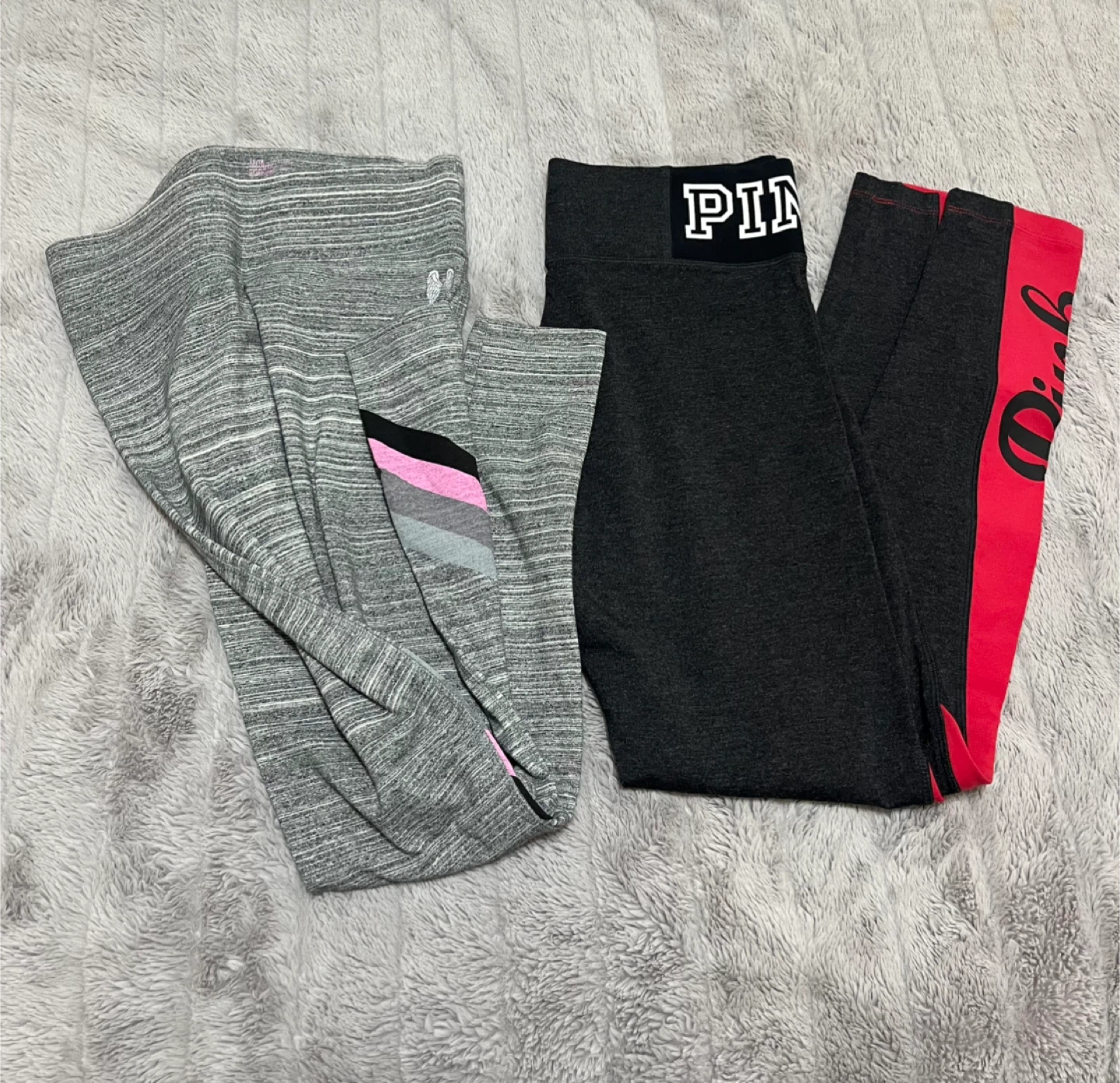 Victoria's Secret XS and PINK Small Yoga Leggings Bundle