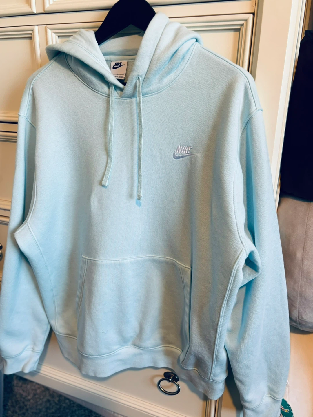 Nike Pullover Hoodie Light Blue Size L - photo 4
