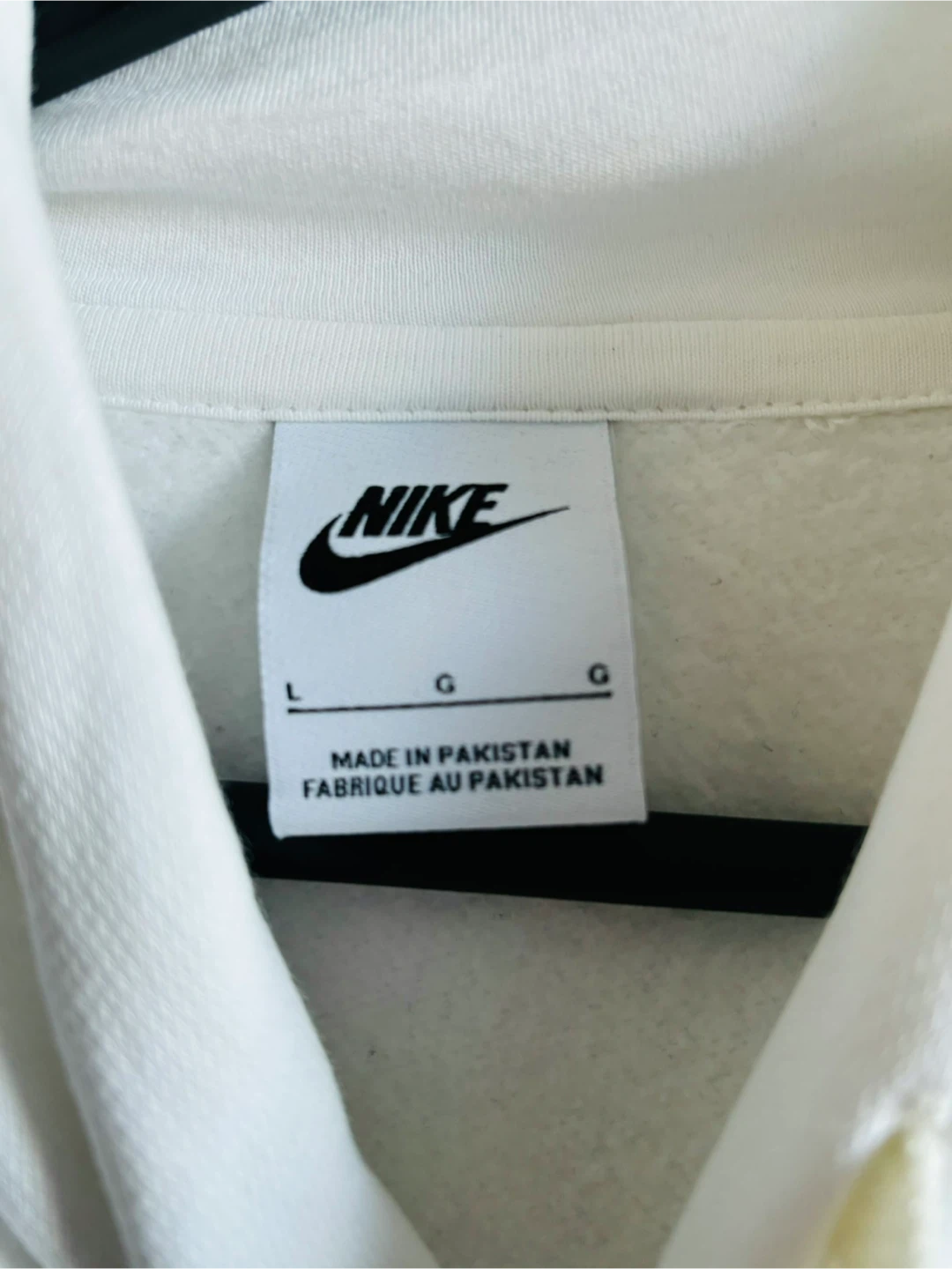 Nike Pullover Hoodie White  (L) - photo 2