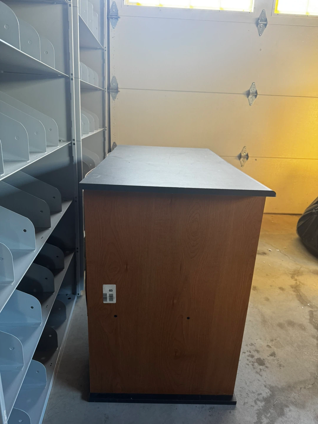 Compact Computer Desk with Shelving and Cabinet - photo 3