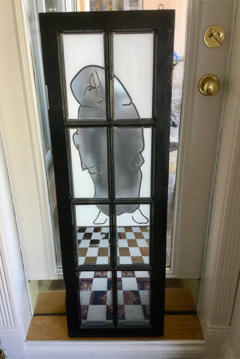 Decorative Stain Glass Window Panel