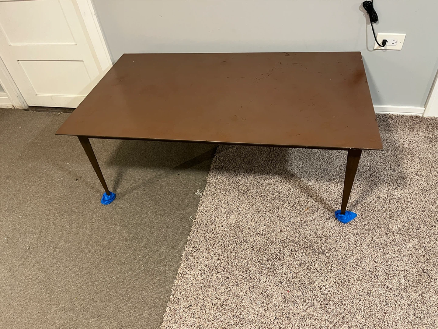 Metal Top Table with metal Legs - photo 3