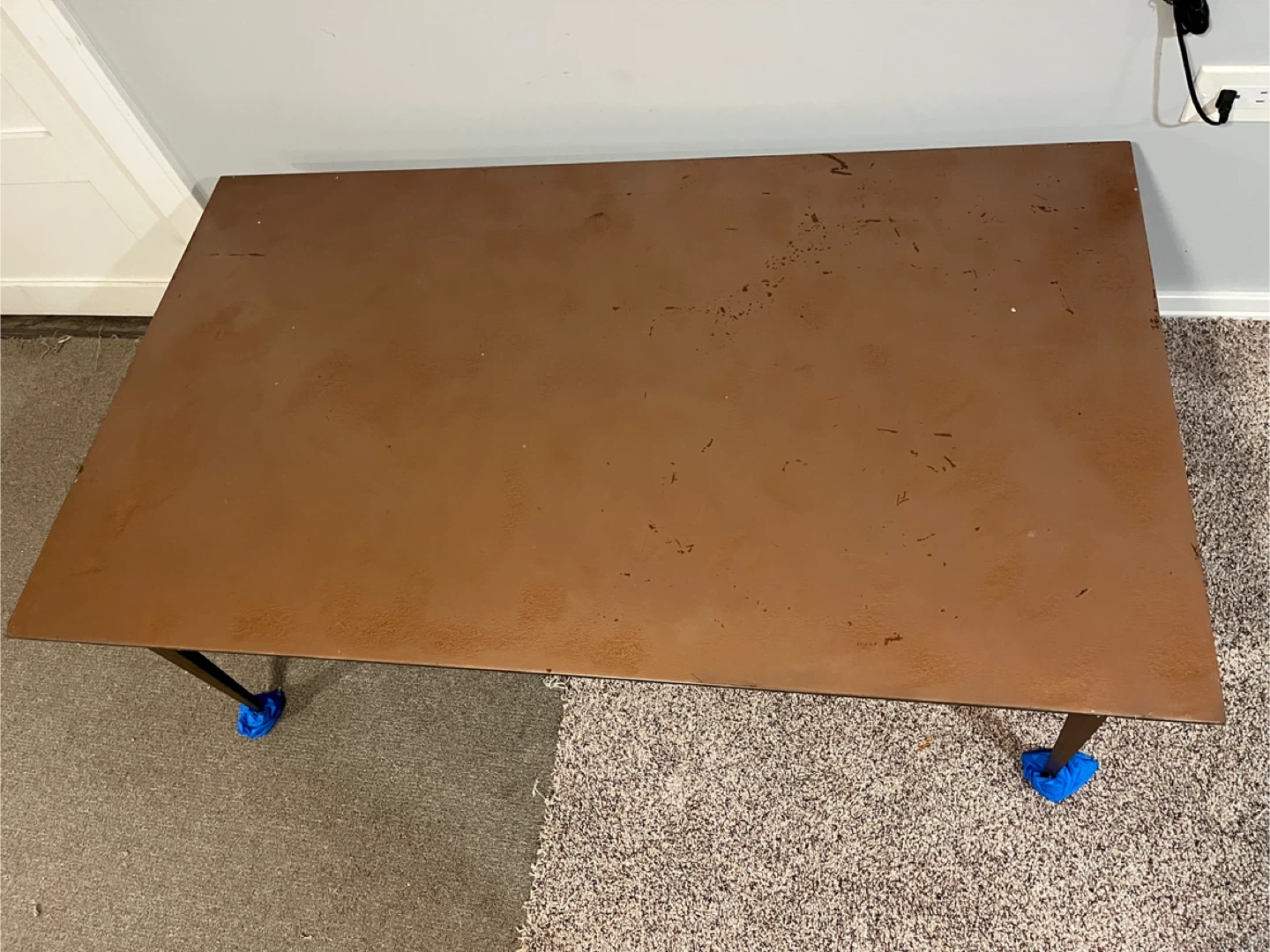 Metal Top Table with metal Legs - photo 4