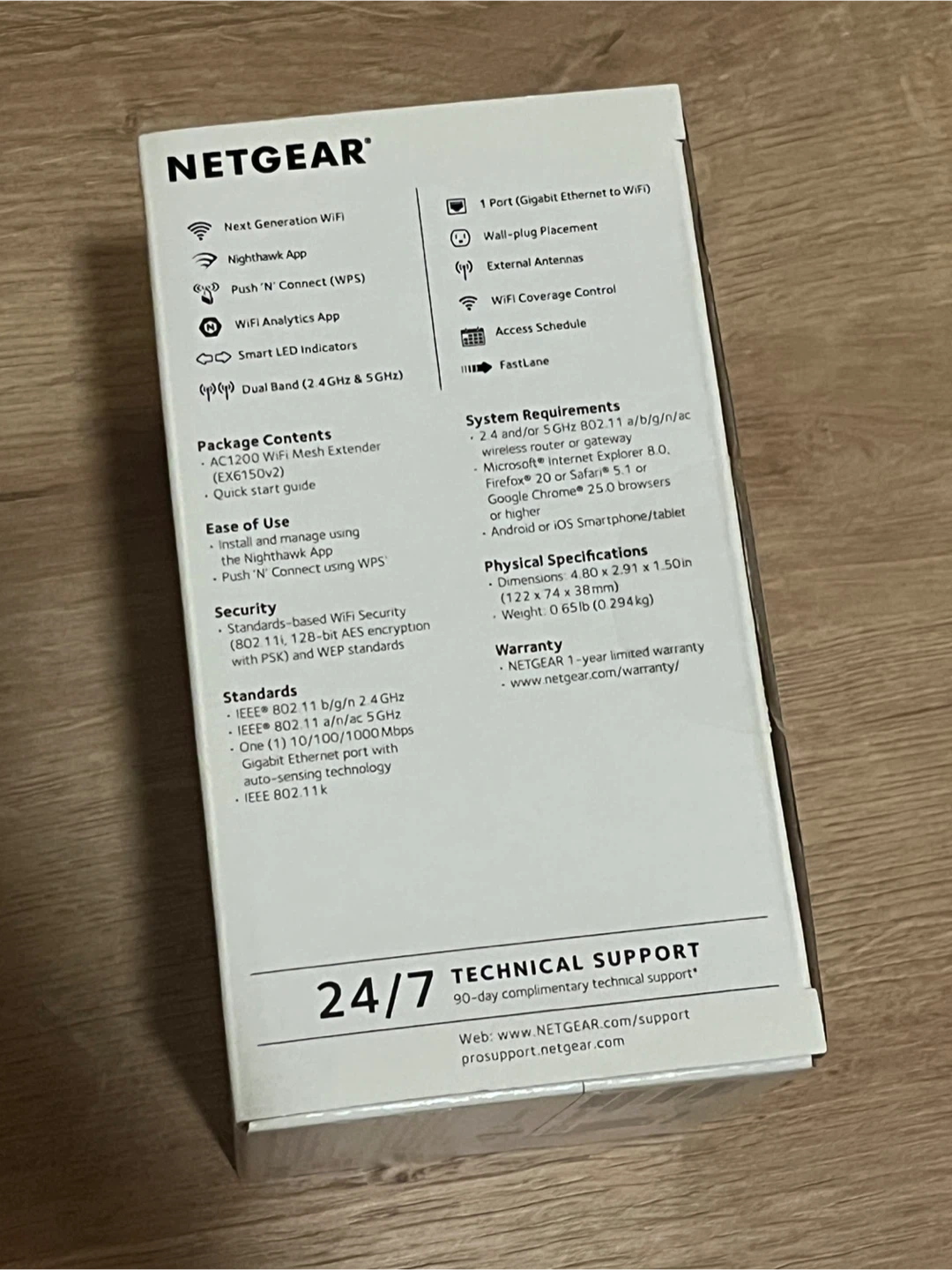 NETGEAR AC1200 Dual Band WiFi Mesh Extender EX6150 - photo 2