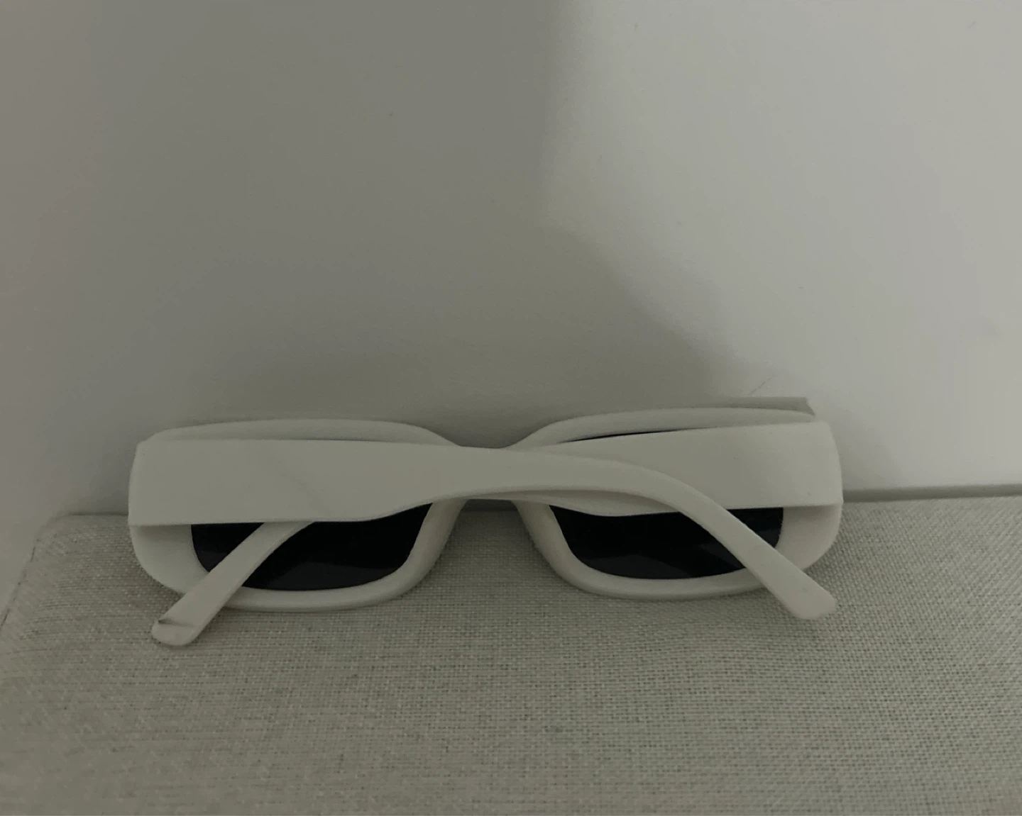 White Rectangular Sunglasses - photo 2