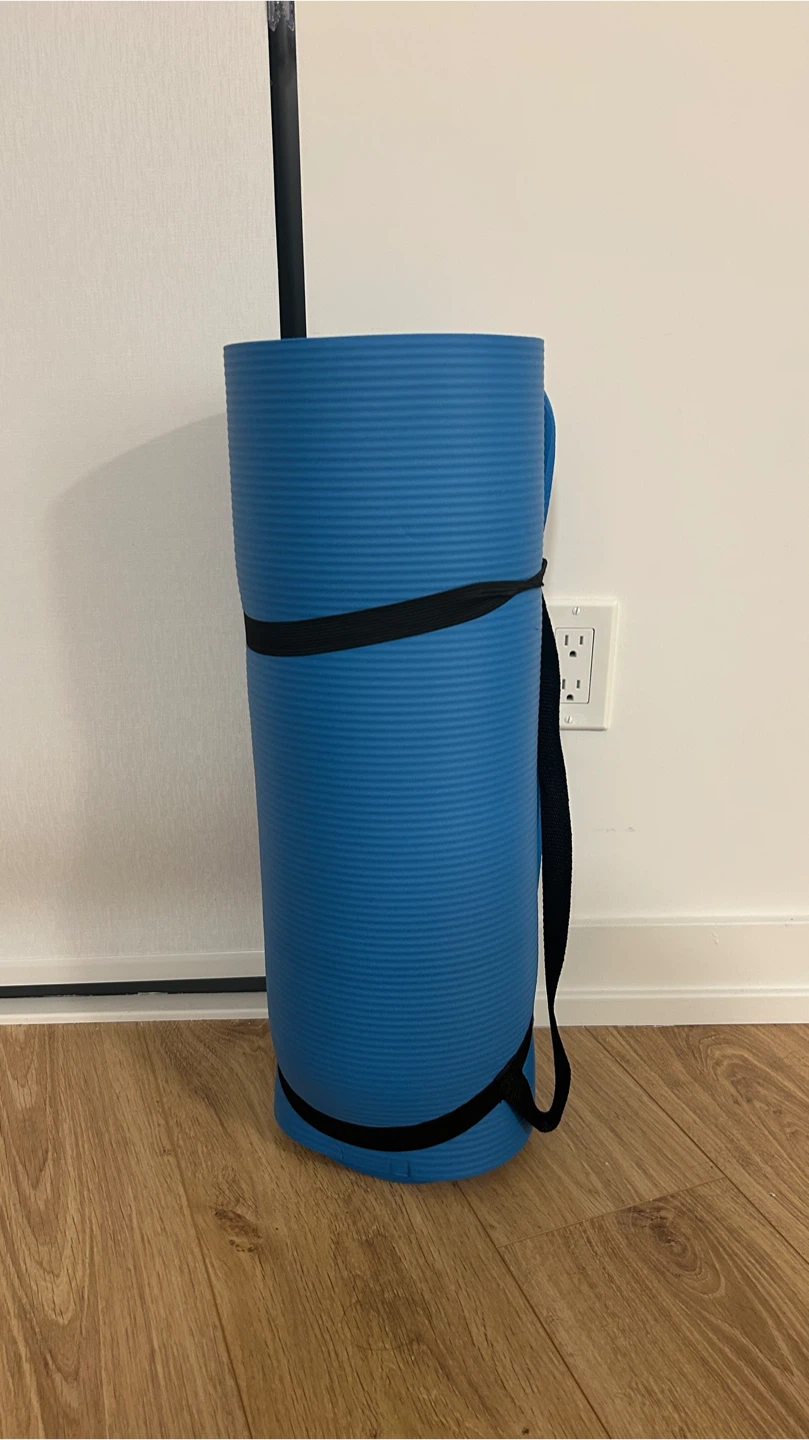 GOZONE Blue Yoga Mat with Strap - photo 2