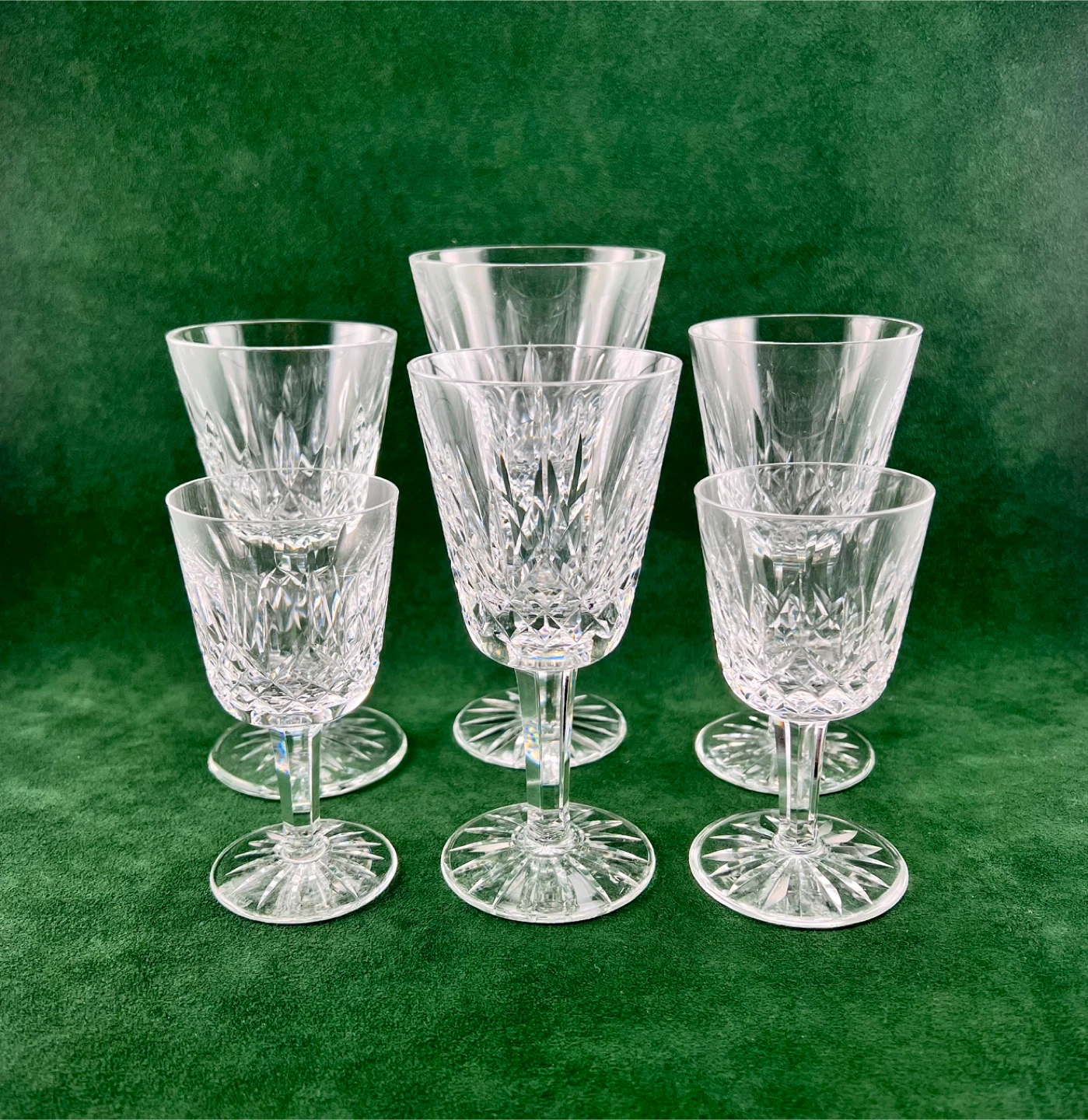 Waterford Lismore crystal glasses (priced individually) - photo 2