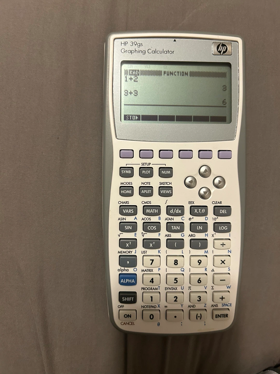 HP 39gs Graphing Calculator