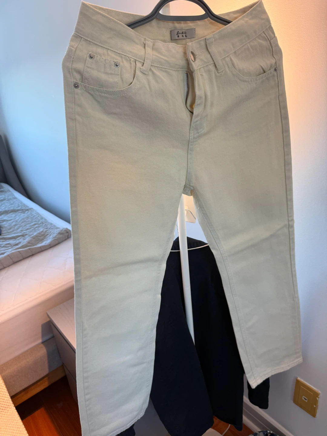 Light Beige Jeans - Size Medium - photo 2