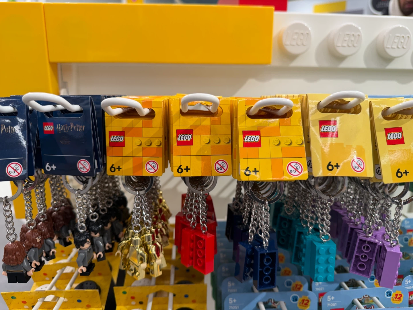 LEGO Keychains - Marvel, DC, Star Wars, Disney, Harry Potter