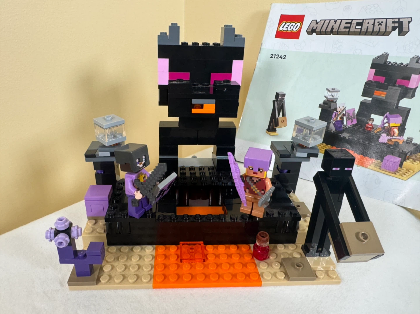 LEGO Minecraft The End Arena 21242 Building Set - photo 2