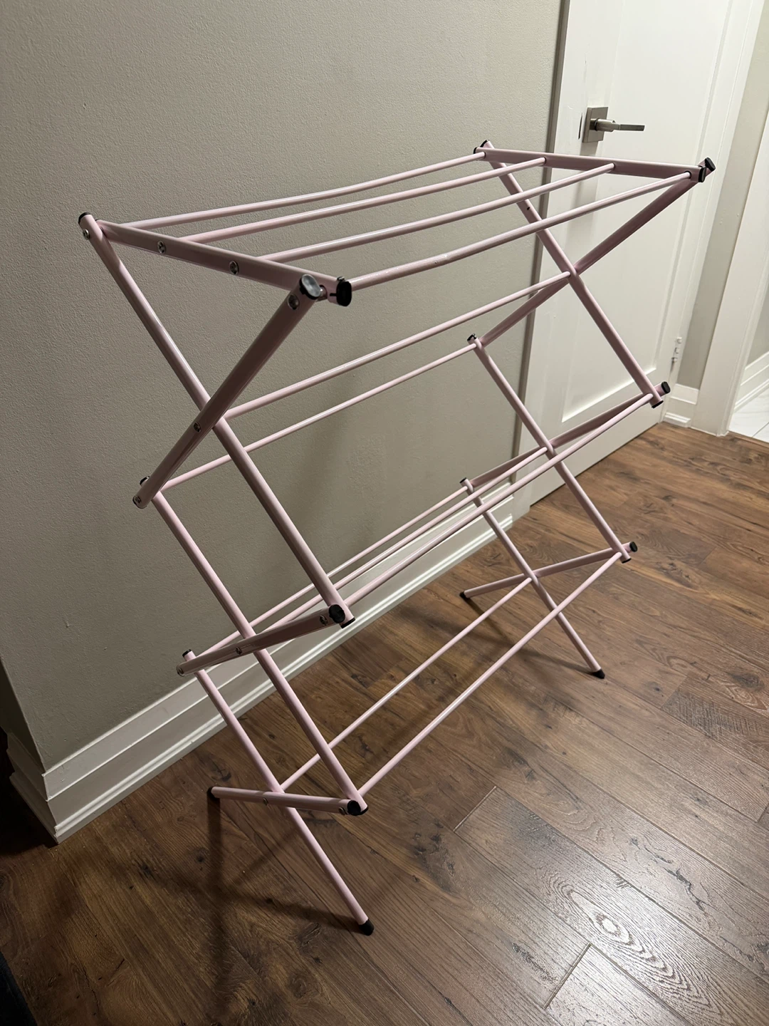Pink Folding Drying Rack - photo 2