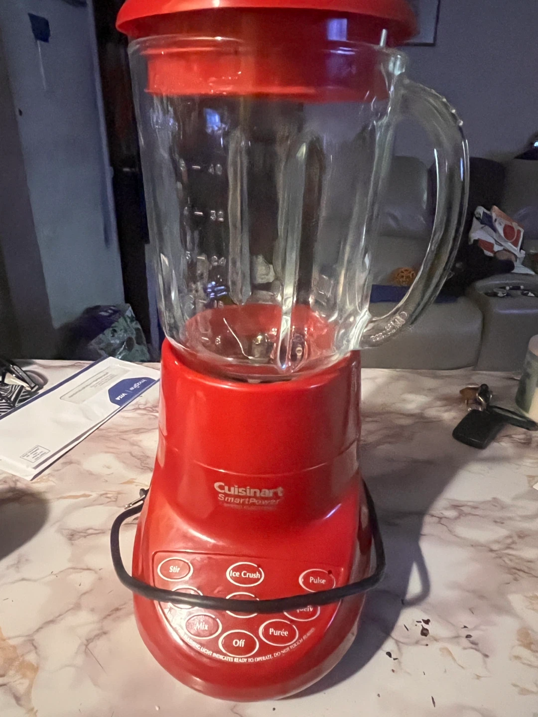 Cuisinart SmartPower 7-Speed Electronic Blender - Red