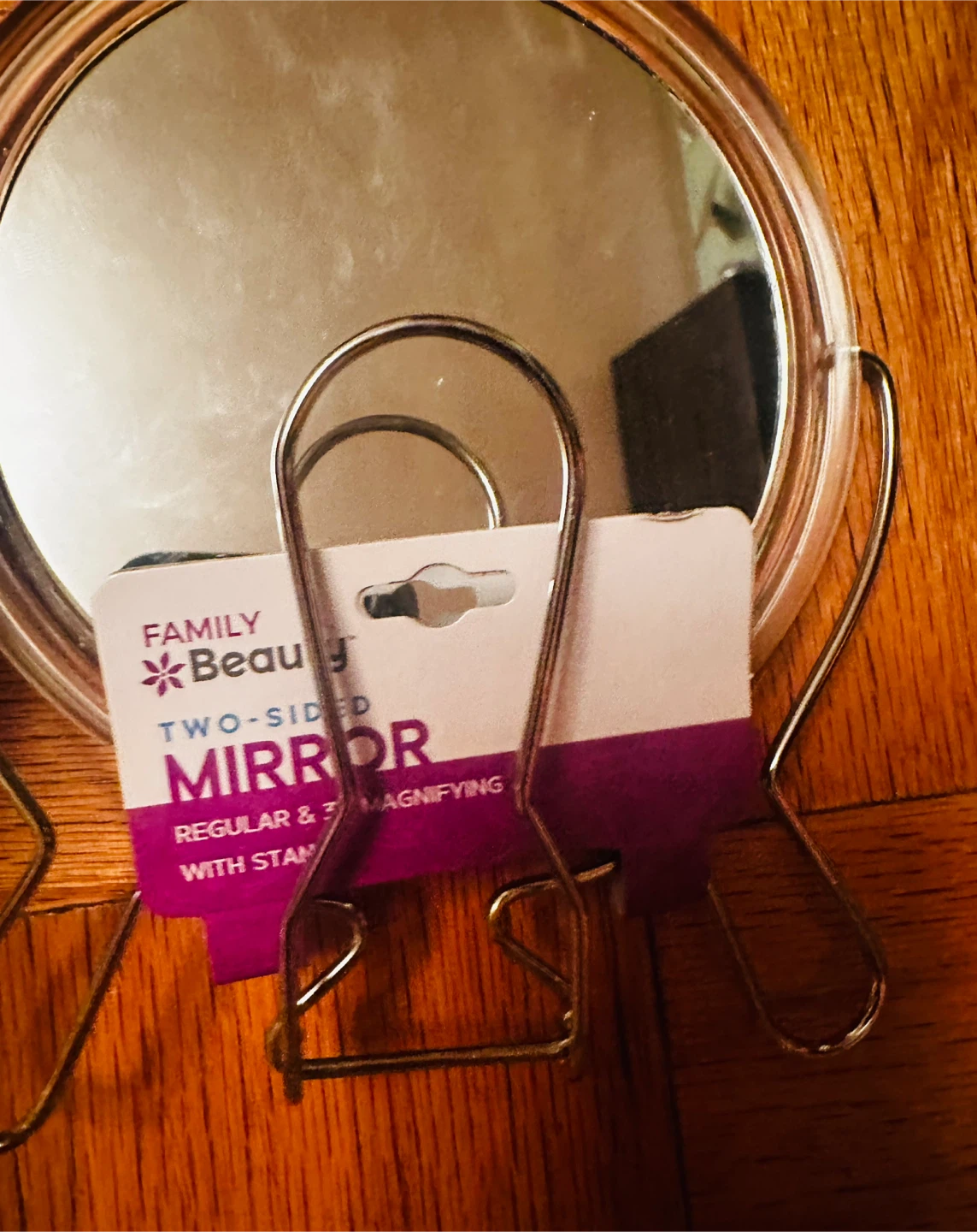 Two-Sided Mirror w/Stand - Regular & 3X - photo 5
