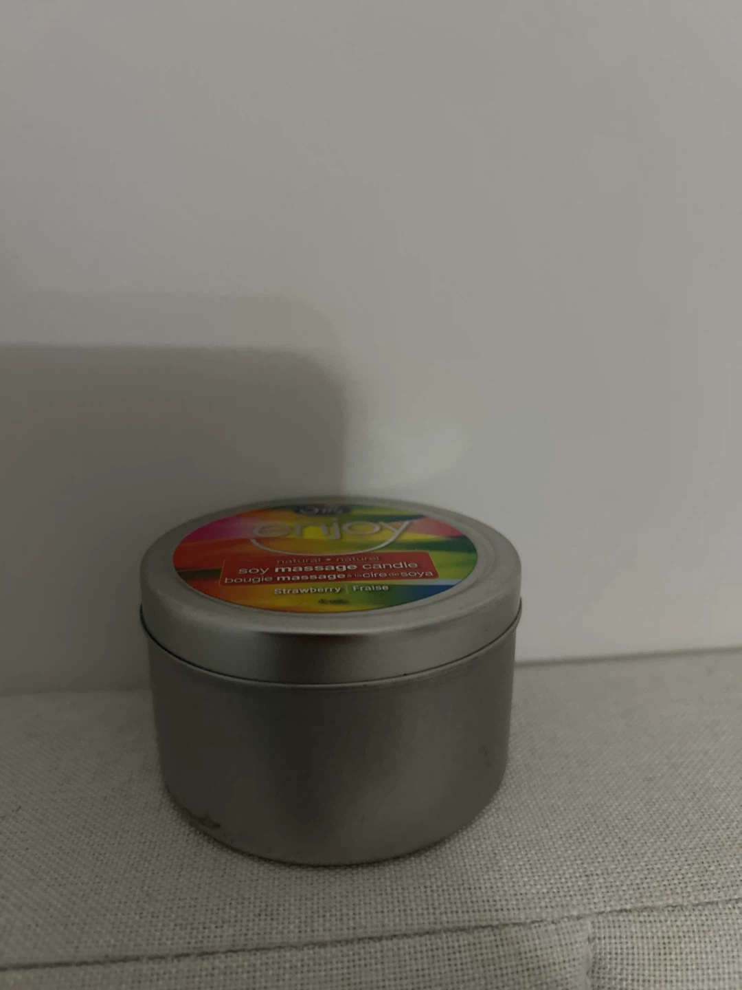 O'My Enjoy Soy Massage Candle - Strawberry - photo 3