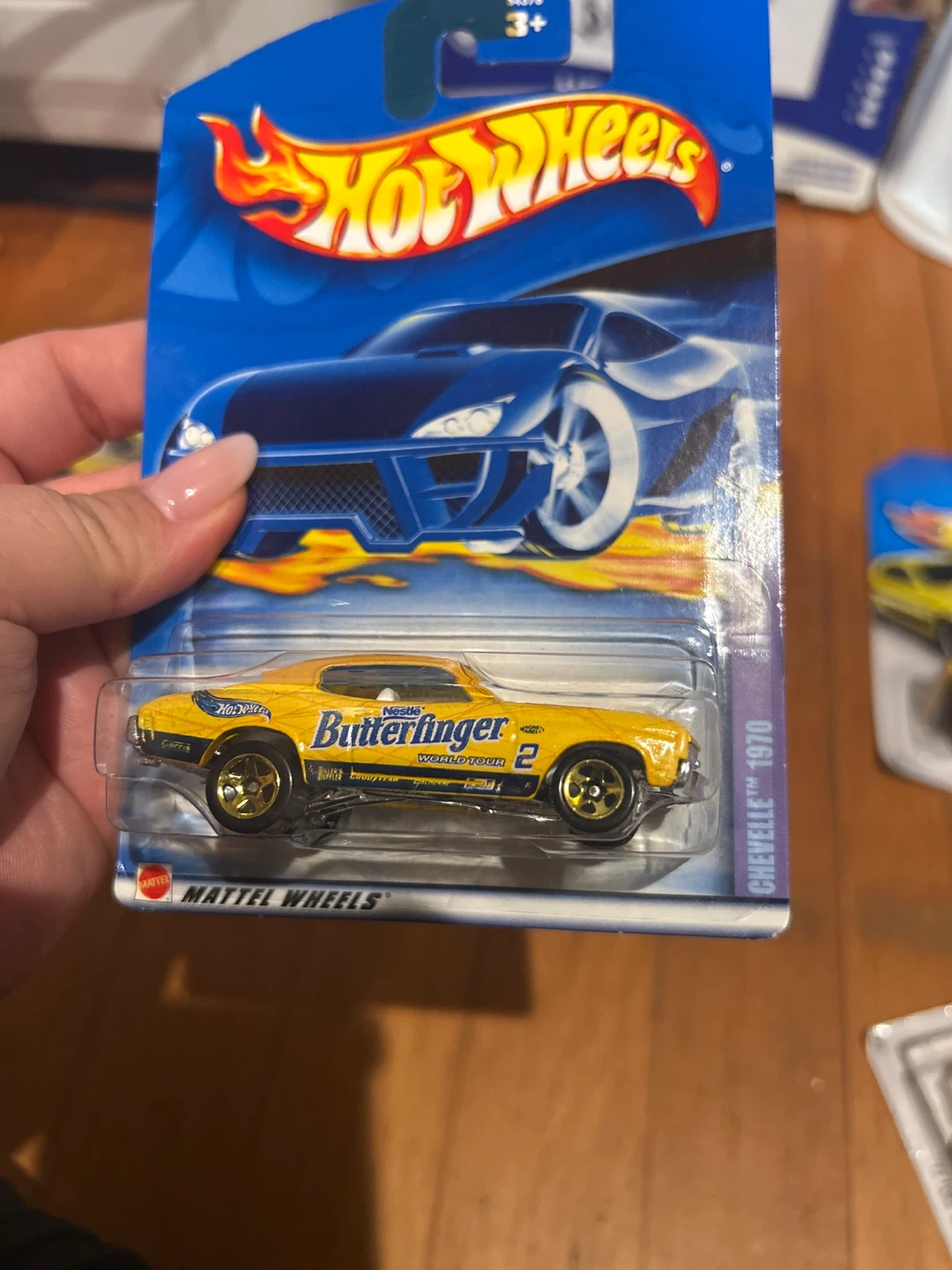 Hot Wheels 1970 Chevy Chevelle – Butterfinger Edition (2002) - photo 2