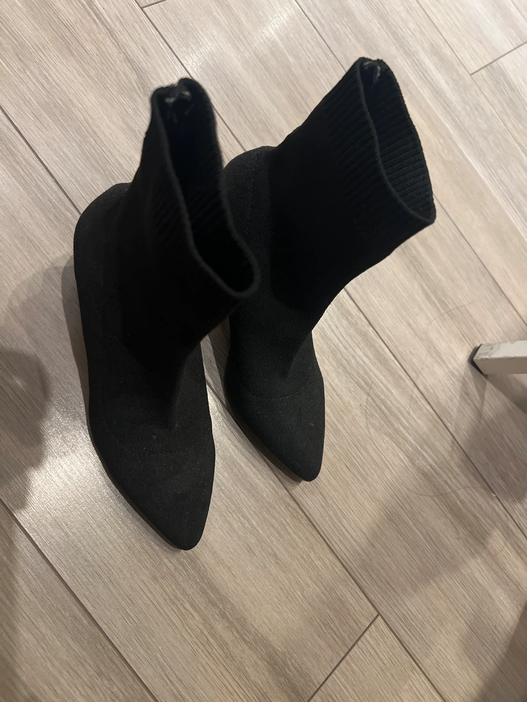 ALDO Black Sock Booties