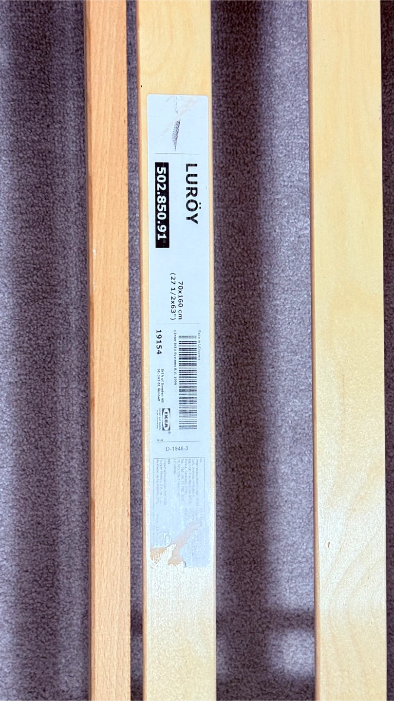 IKEA Luroy Slatted Bed Base 70x160 cm - photo 2