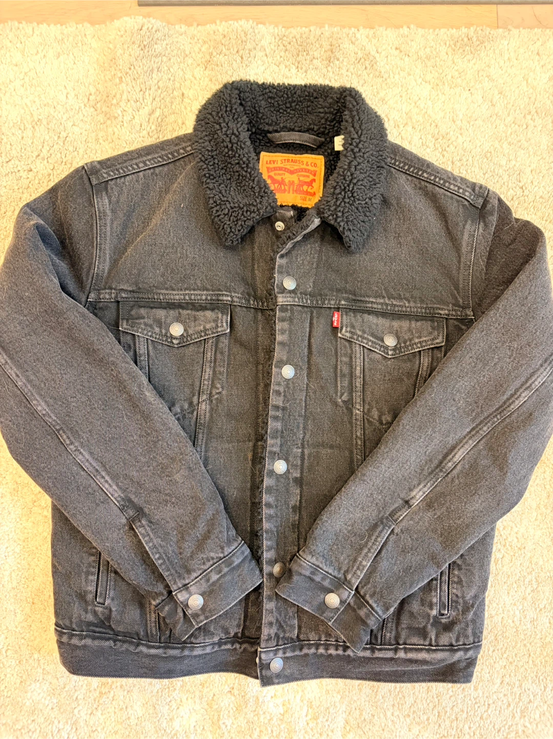 Levi's Sherpa Lined Denim Jacket