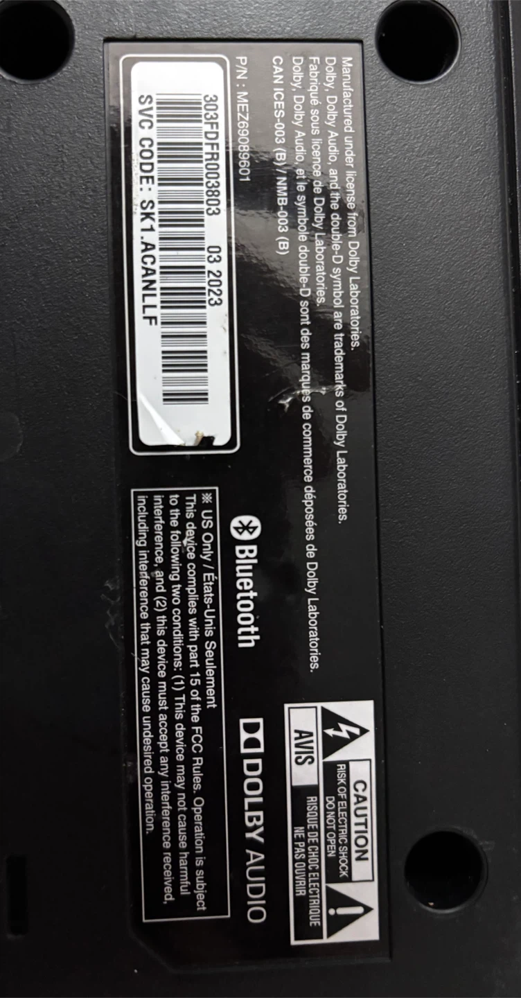 LG SK1 Sound Bar - photo 4