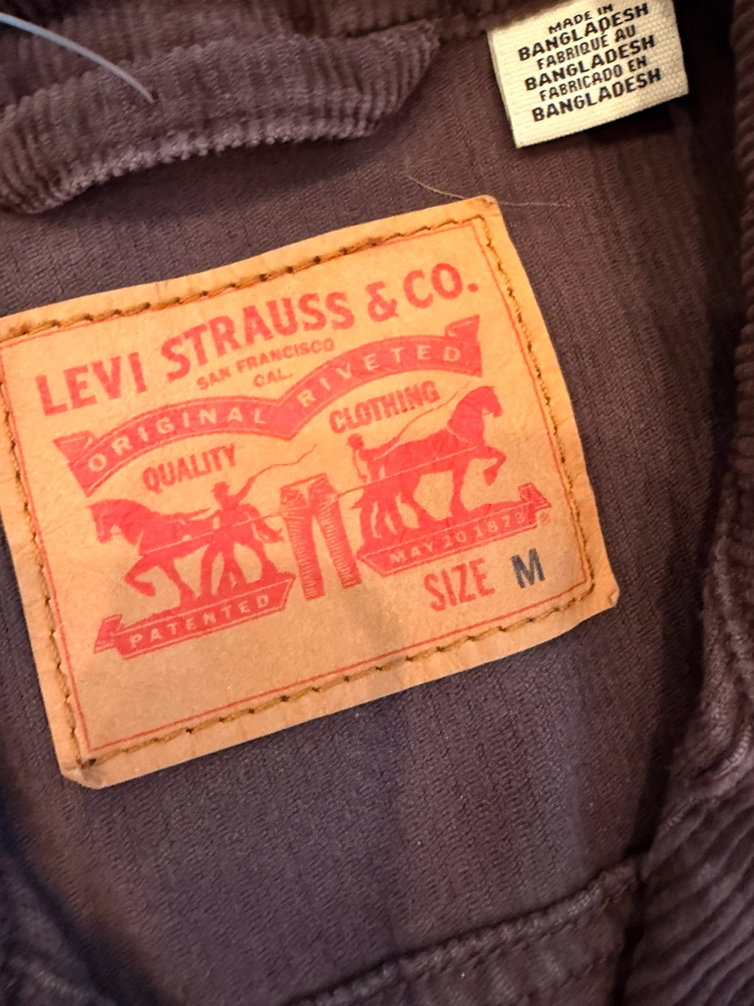 Levi's Corduroy Trucker Jacket - M - photo 3