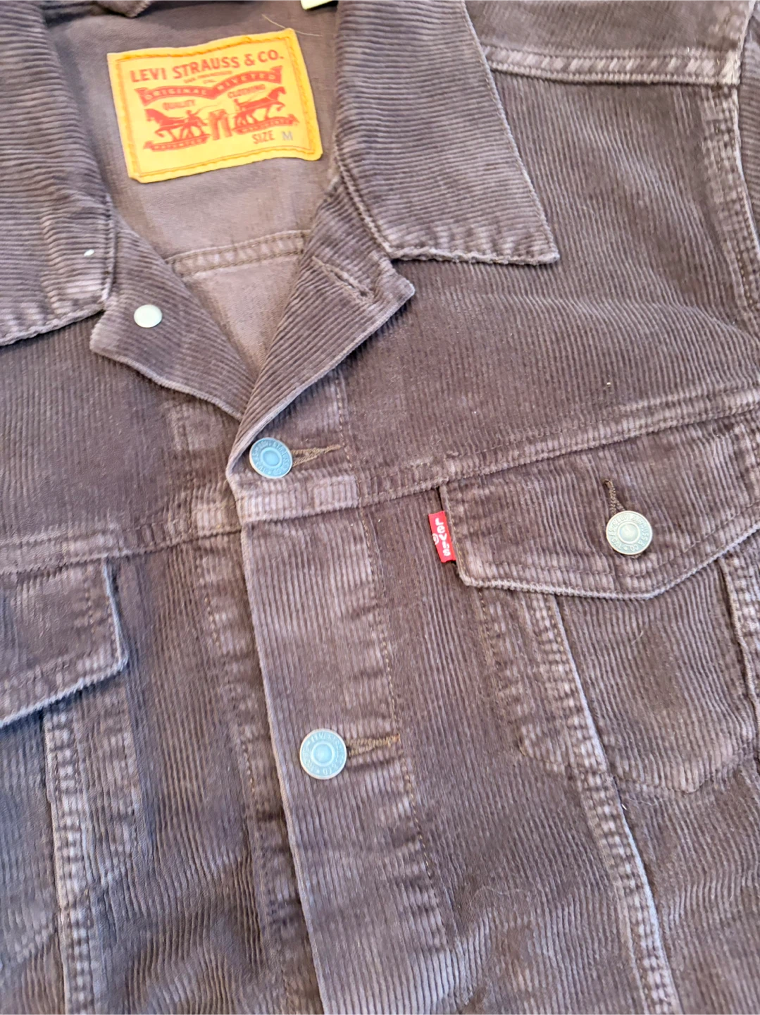 Levi's Corduroy Trucker Jacket - M - photo 2
